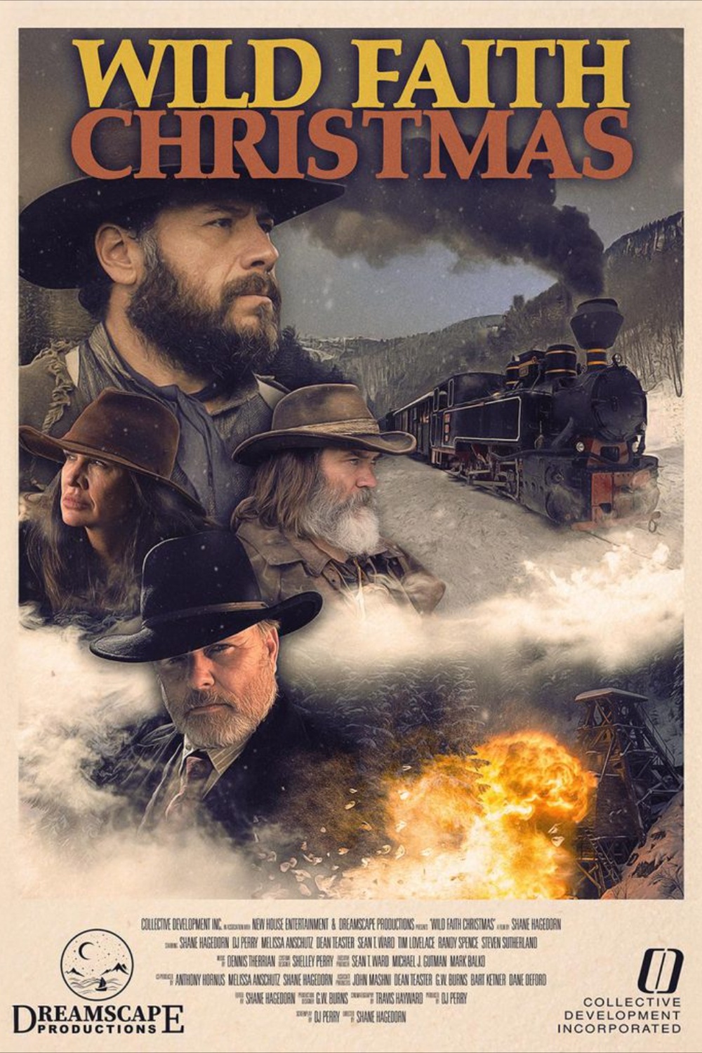 Wild Faith Christmas poster